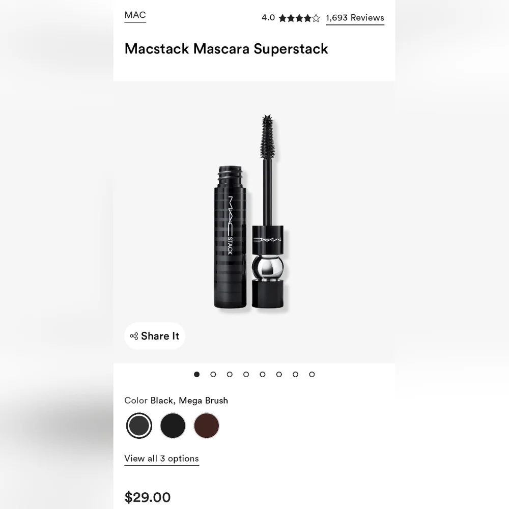MAC Cosmetics MAC Stack Mascara